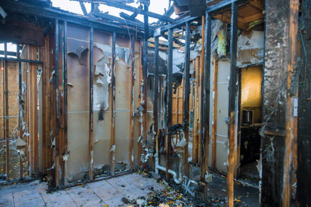 Professional Fire Damage Assessment technician working in Oaklyn, NJ